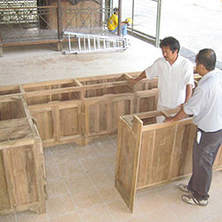 Teak Wood Cabinetry