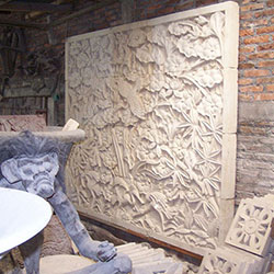 Custom carved Stone