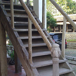 Teak Wood Staircase